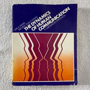 Vintage The Dynamics of Human Communication Textbook Paperback